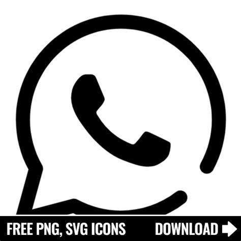 Free Whatsapp Logo Svg Png Icon Symbol Download Image