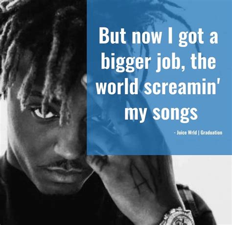 Download Inspirational Juice Wrld Quote On A Colorful Background