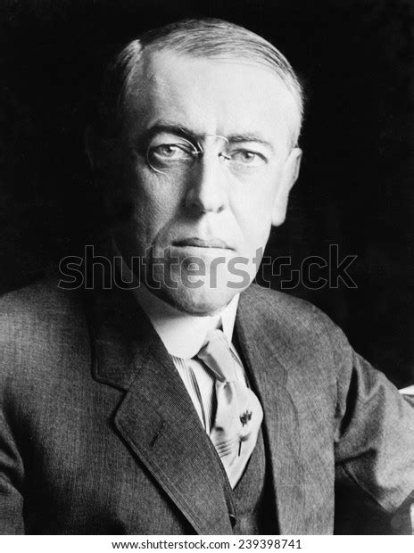 President Woodrow Wilson 18561924 1916 Portrait Stock Photo Edit Now