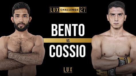 David Bento Vs Uriel Pollo Cossio Lux Challenge 27 Puebla Youtube