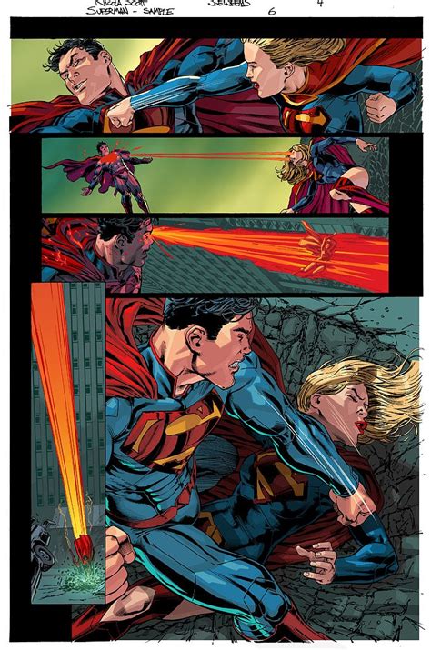 Superman Vs Supergirl By K Bol With Images Superman Vs Supergirl