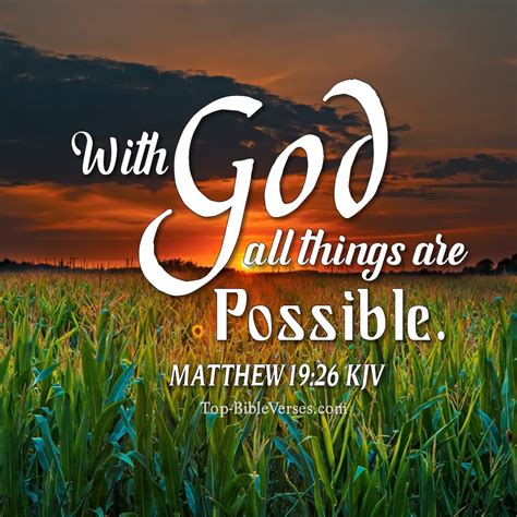 Matthew 1926 Kjv Images With God All Things Are Possible