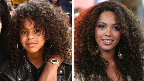 blue ivy 10 is the spitting image of mum beyoncé in new pictures heart