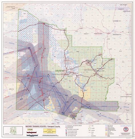 Military Training Routes Yavapai County Arizona Memory Project