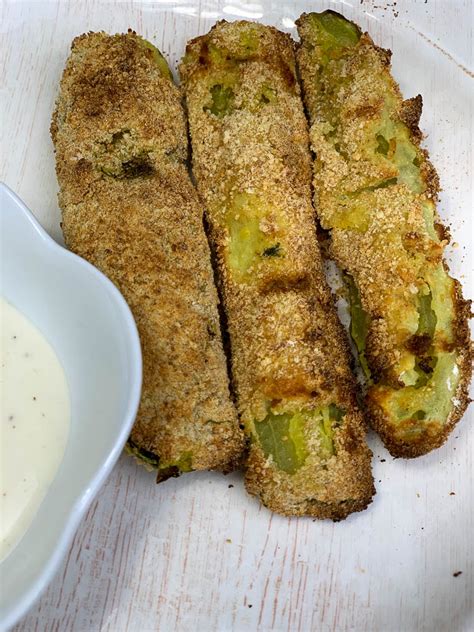 Easy Oven Fried Pickles Hot Rod S Recipes