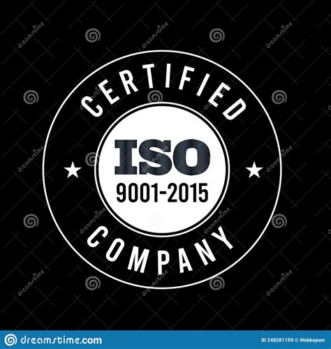 Iso 9001 2015 Certification Iso 90012015 Logo Iso 9000 Certification