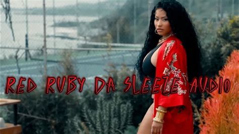 Nicki Minaj Red Ruby Da Sleeze Audio Youtube