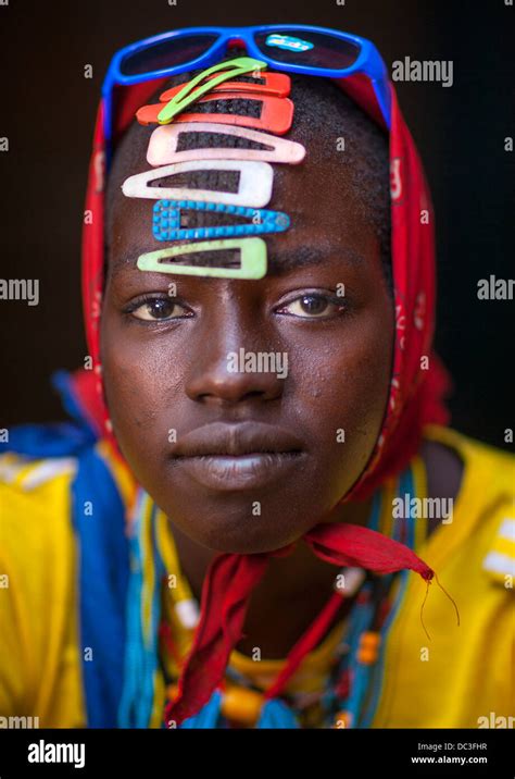 Bana Tribe Woman Key Afer Omo Valley Ethiopia Stock Photo Alamy
