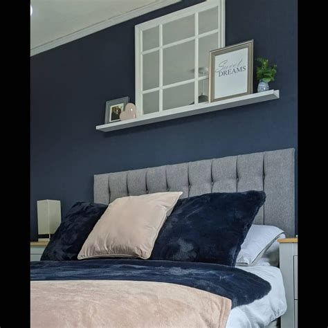 So Pleased With How My Bedroom Has Turned Out Navy Grey And Dusky