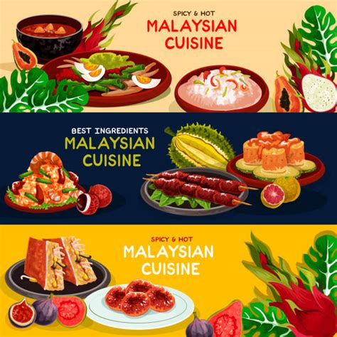 Best Malaysia Food Illustrations Royalty Free Vector Graphics And Clip