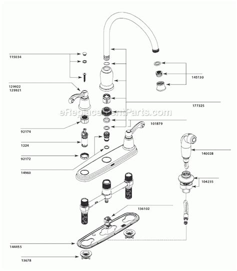 Moen bathroom faucet handle replacement bathtub shower loose bathro faucets handles. Moen Kitchen Faucets Parts Diagram | Automotive Parts ...