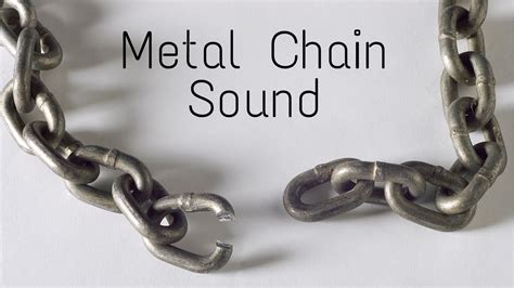 Metal Chain Sound Effect Hd 4k Youtube
