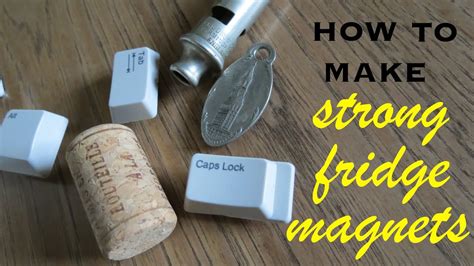 Do you have tip on how to separate magnets? How To Make Strong Fridge Magnets - YouTube