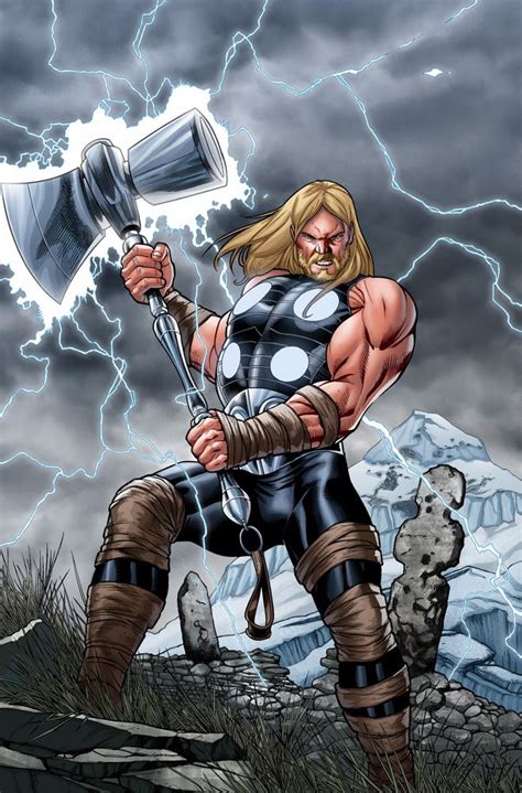 Ultimate Thor Colors By Mark H Roberts Lines By Carlos