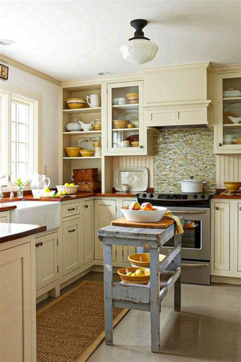 Lovely And Cute Small Kitchen Island Design Ideas Elisabeths Designs