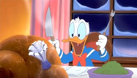 Donald Duck Stuck On Christmas Turkey Who Gets Stuck With All The Bad Luck Vovatia