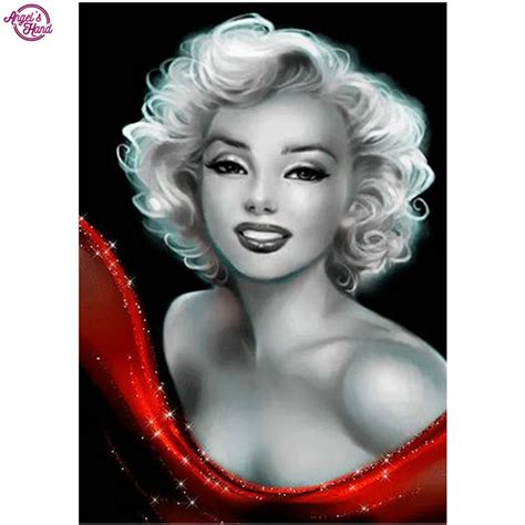 Marilyn Monroe Square 3d Diy Diamond Painting Cross Stitch Set