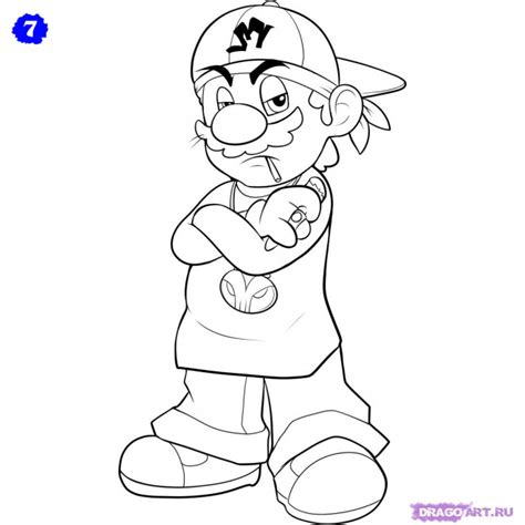 1024x768 gangster graffiti characters graffiti drawings of spray canswizard. Coloriage Gangster Marion pour enfant dessin gratuit à ...