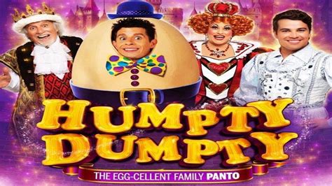 Joe Mcelderry Starring Humpty Dumpty Newcastle Theatre Royal Pantomime