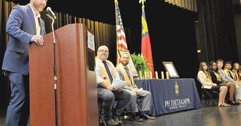 Central Carolina Holds Phi Theta Kappa Induction Ceremony School News