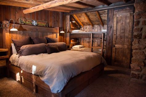 This sliding door, for instance, adds. 20+ Amazing Rustic Bedroom Design Ideas For Unique Bedroom ...