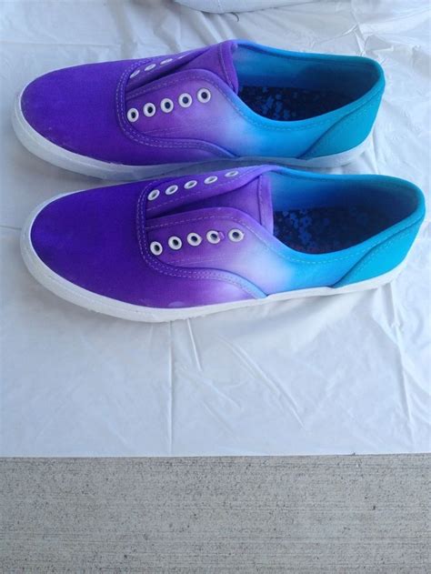 Diy Ombré Shoes 👠 How To Dye Shoes Diy Ombre Dip Dye Shoes