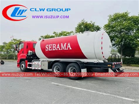 Isuzu Giga 25000liters Lpg Gas Tanker For Sale