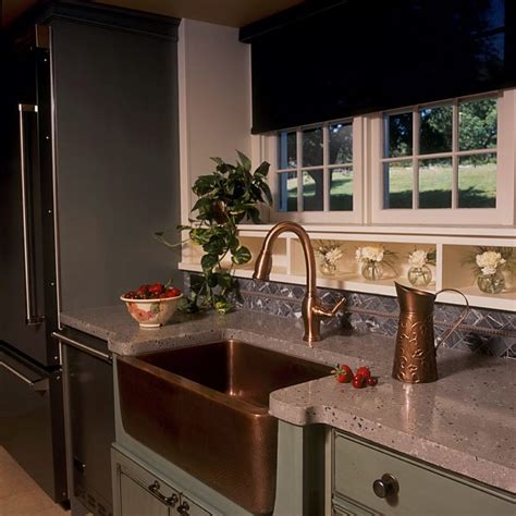 The sink is on the larger side at 33 inches and the heavier side at 173 pounds. Nantucket Sinks - Copper Apron Farmhouse Sink | Farmhouse ...