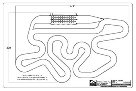 Go Kart Track Design Standards Lineartdrawingspeoplefacesblack