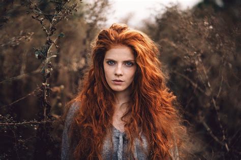 People 1920x1280 Women Women Outdoors Redhead Blue Eyes Freckles Long Hair Styles Redheads
