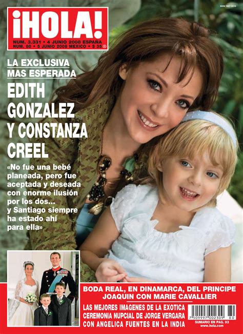 tbt Hola México No 80 con Edith González y Constanza Creel en portada