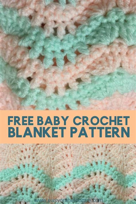 Quick And Easy Free Baby Blanket Crochet Pattern For New Arrival