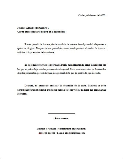 Solicitud De Baja Escolar Aprende A Hacerla En