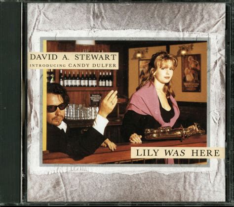 David A Stewart Introducing Candy Dulfer Lily Was Here Cd 1989