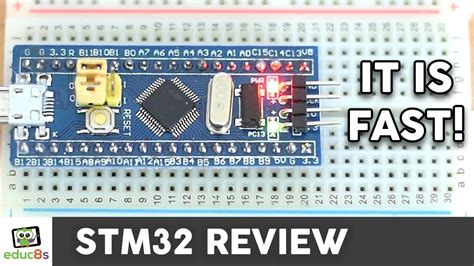 Stm32 Arduino Tutorial How To Use The Stm32f103c8t6 Board With The Arduino Ide Electronics Lab