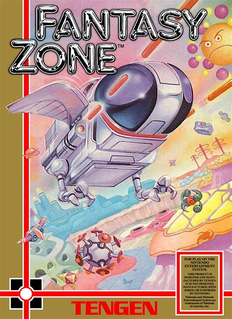 Fantasy Zone Tengen Rom Nintendo Nes Game