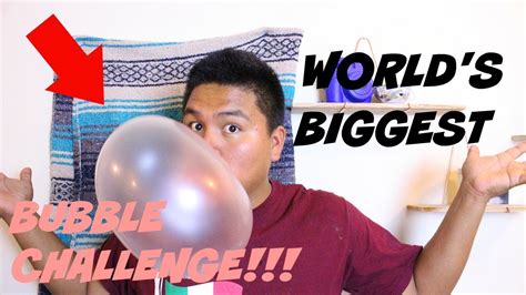 Worlds Biggest Bubble Gum Youtube