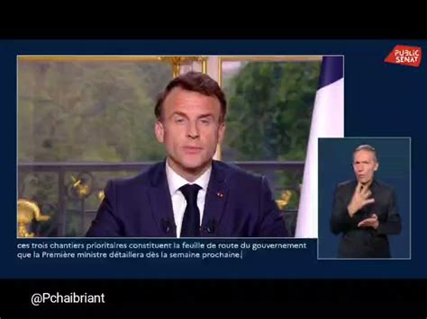 Patricia Chaibriant On Twitter 1 Macron Parle Dapaisement Et Du Bilan De Cette Paix Et
