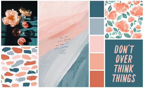 beautiful color palette and moodboard legiit