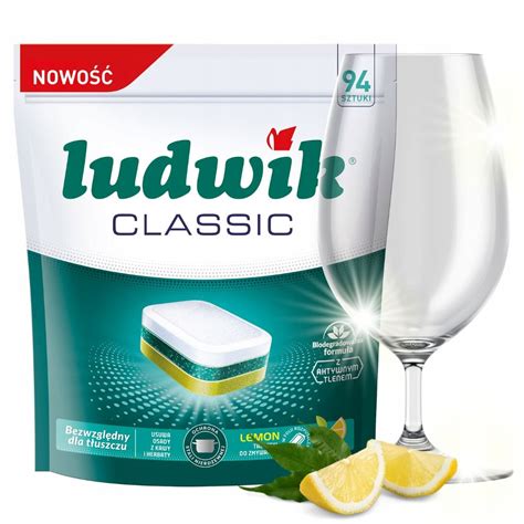 Tabletki Do Zmywarek Ludwik All In One Lemon Sztuki Zmywarki