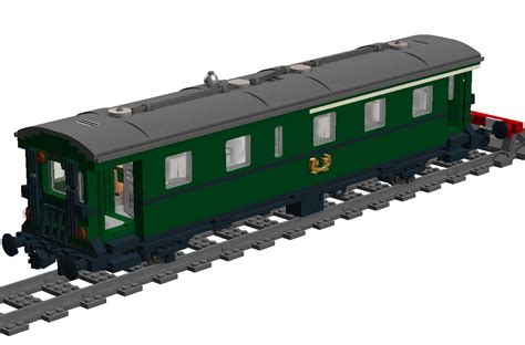 Lego Ideas Passenger Carriage For Br64 Steam Engine
