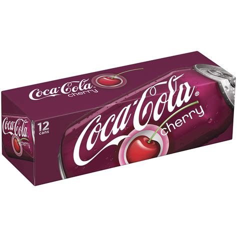 Coca Cola Cherry Coke 12 Ounce Pack Of 24 Buy Online In United Arab