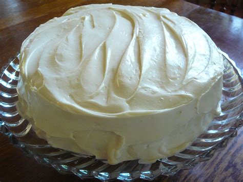Spread about 1 tablespoon frosting onto each cupcake. The Hidden Pantry: Old Fashioned Banana Walnut Cake with ...