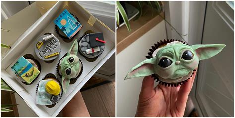 These Force Stopping Baby Yoda Cupcakes Are The Best Snacks Ever