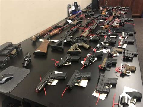 50 Arrested 42 Guns Seized In Stockton Gang Takedown
