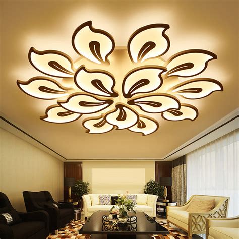 Fancy Acrylic Ceiling Lights For Bedroom Living Room Ceiling Lamp Wh