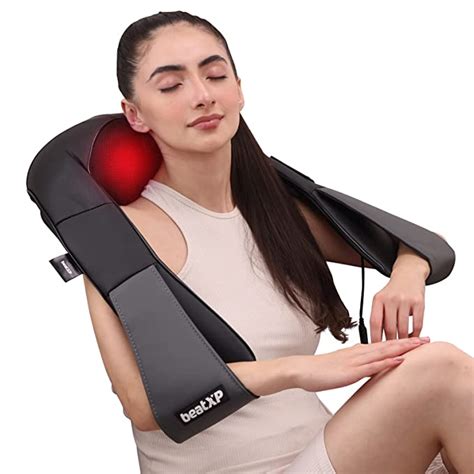 Beatxp Deep Heal Shiatsu Massager With Infrared Heat Therapy Full Body Massager With 4d