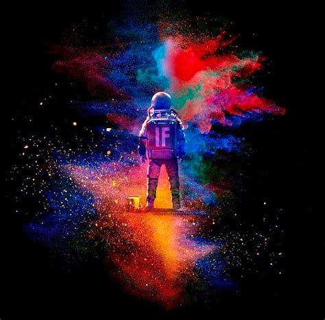 Trippy Mouse Trippy Psychedelic Astronaut Wallpaper