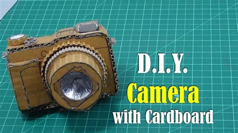 Diy Camera With Cardboard How To Make Youtube