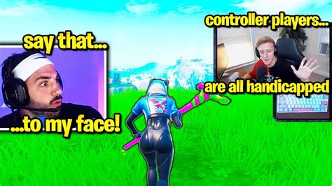 Tfue Insults Controller Players After This Fortnite Youtube